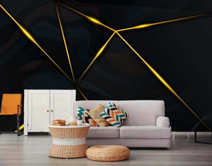 3D Geometric Patterns 1890 Wall Murals Wallpaper AJ Wallpaper 2