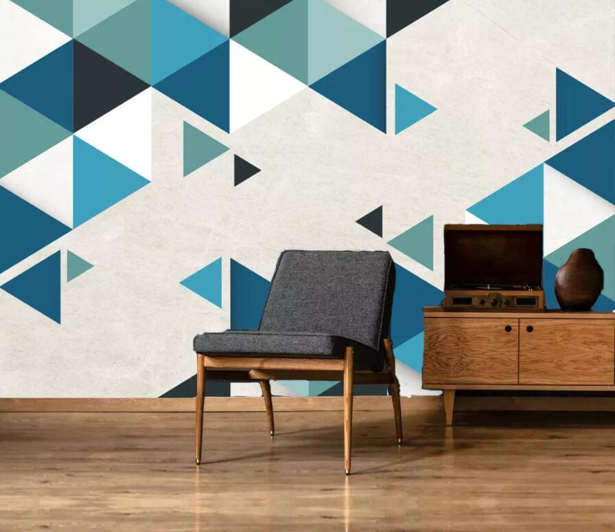 3D Geometric Patterns 1891 Wall Murals Wallpaper AJ Wallpaper 2