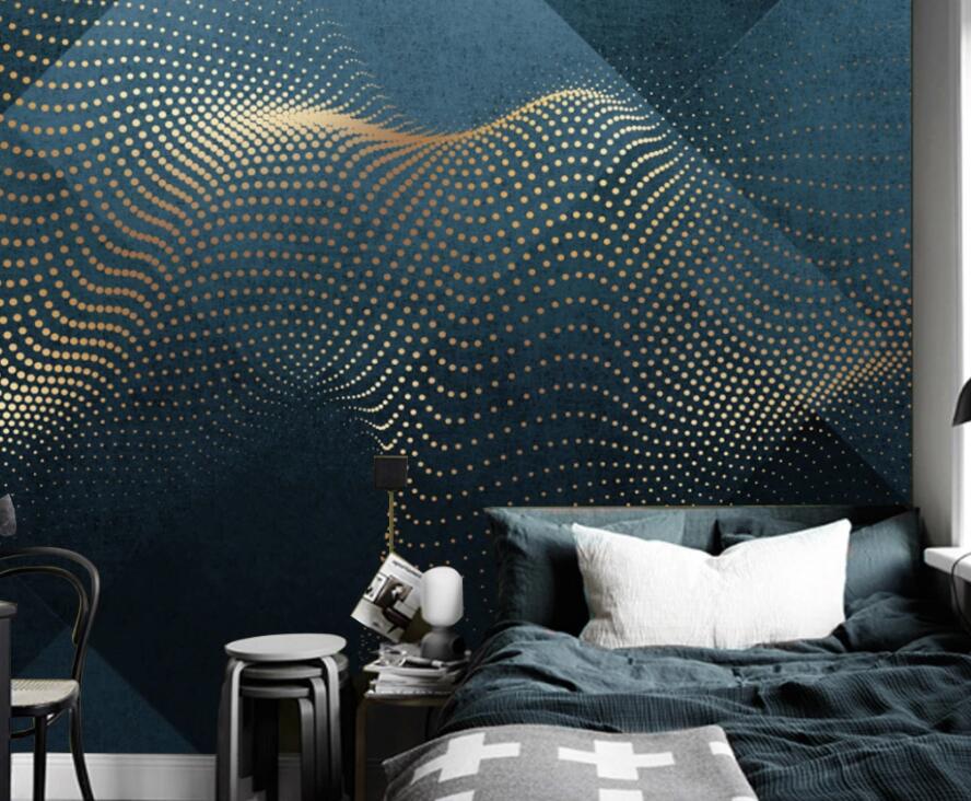 3D Golden Light Spot 1556 Wall Murals Wallpaper AJ Wallpaper 2