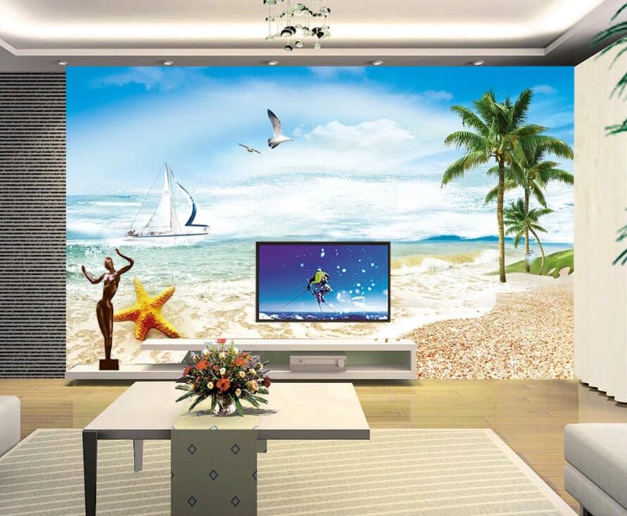 3D Sea Starfish 892 Wall Murals Wallpaper AJ Wallpaper 2