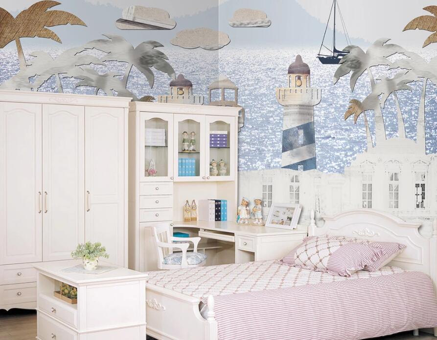 3D Castle 916 Wall Murals Wallpaper AJ Wallpaper 2