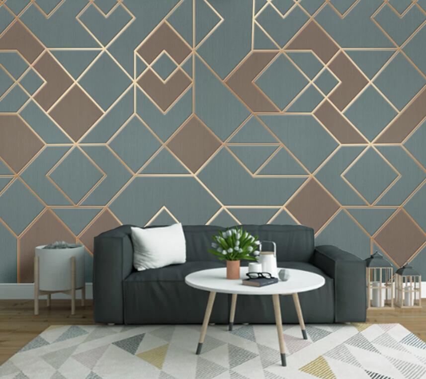 3D Geometric Patterns 1316 Wall Murals Wallpaper AJ Wallpaper 2