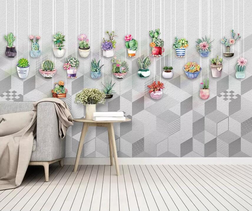 3D Color Plant 2221 Wall Murals Wallpaper AJ Wallpaper 2