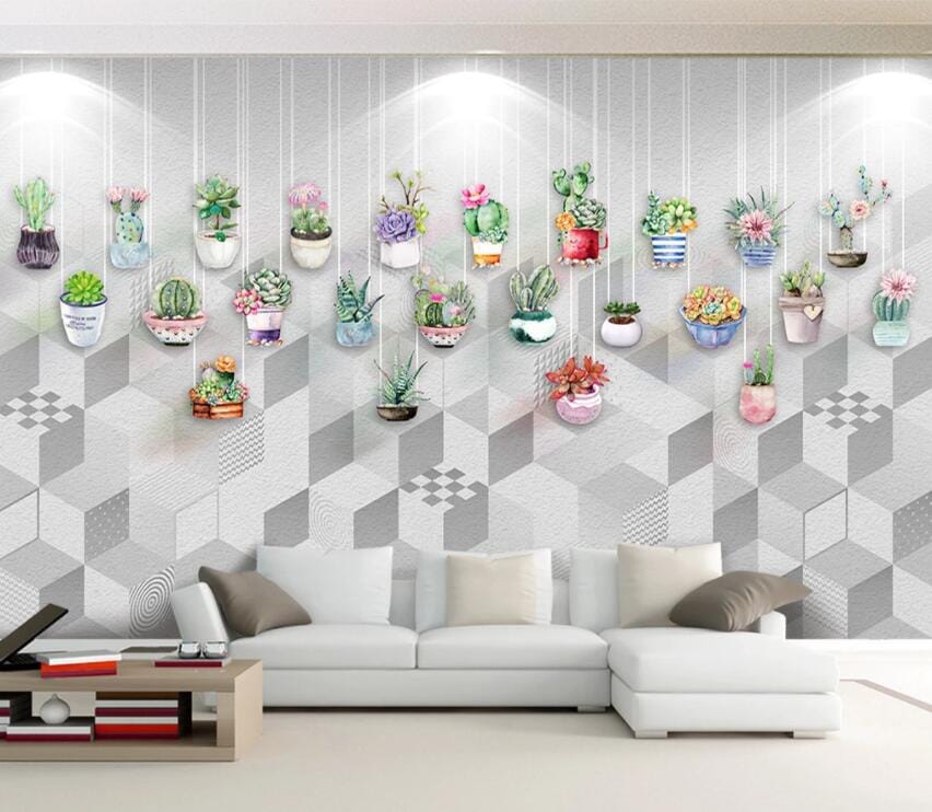 3D Color Plant 2221 Wall Murals Wallpaper AJ Wallpaper 2