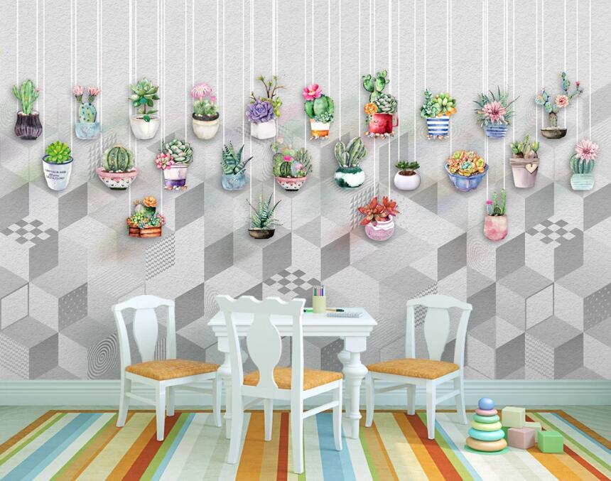 3D Color Plant 962 Wall Murals Wallpaper AJ Wallpaper 2