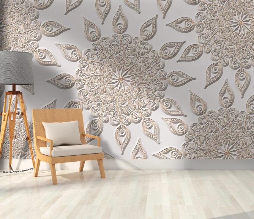 3D Petal 2053 Wall Murals Wallpaper AJ Wallpaper 2