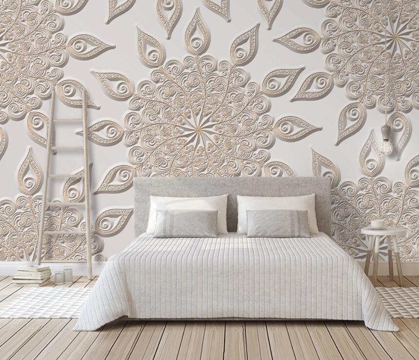 3D Petal 2053 Wall Murals Wallpaper AJ Wallpaper 2