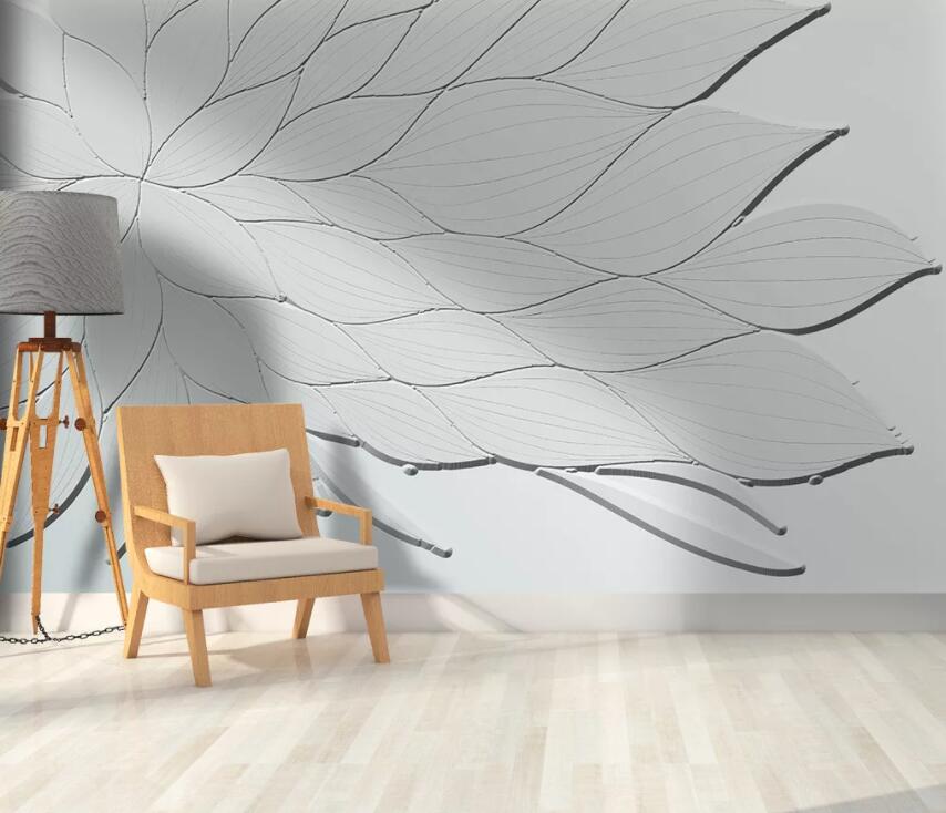 3D Petal 2054 Wall Murals Wallpaper AJ Wallpaper 2