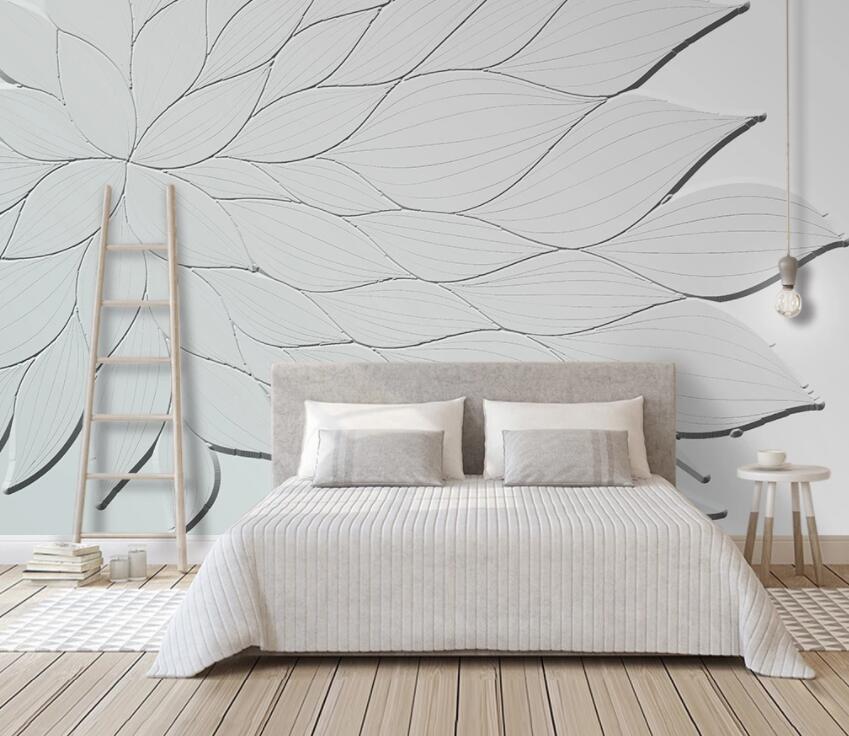 3D Petal 2054 Wall Murals Wallpaper AJ Wallpaper 2