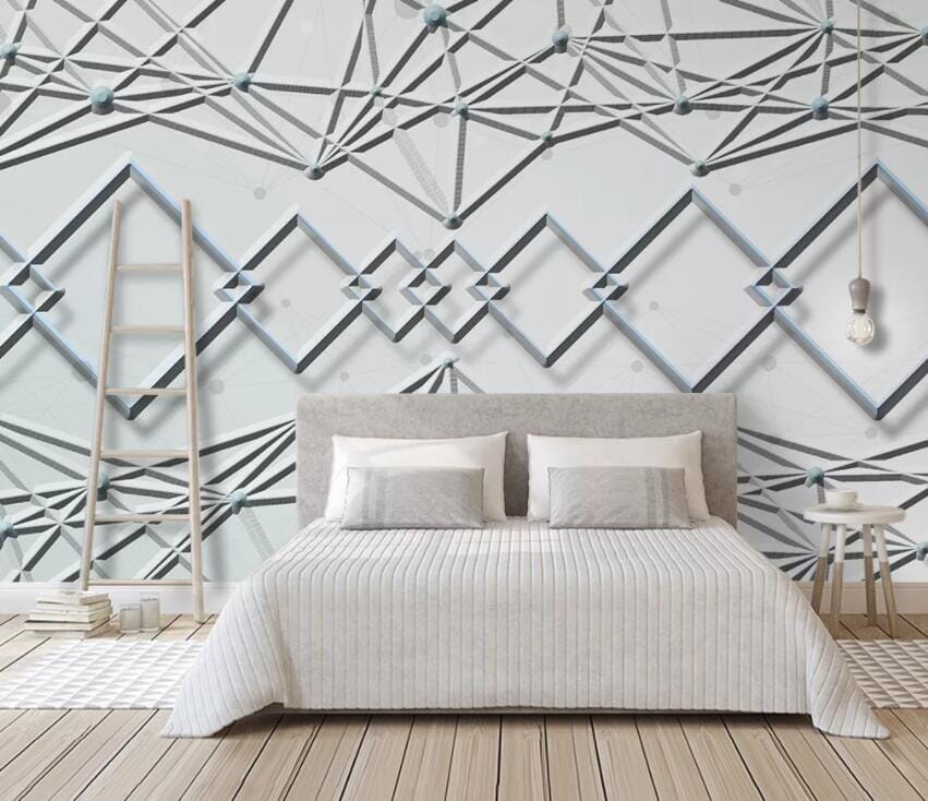 3D Minimalistic Geometry 3065 Wall Murals Wallpaper AJ Wallpaper 2
