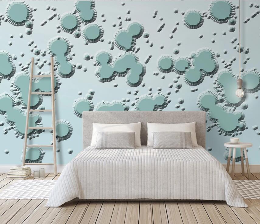 3D Green Circle 2005 Wall Murals Wallpaper AJ Wallpaper 2