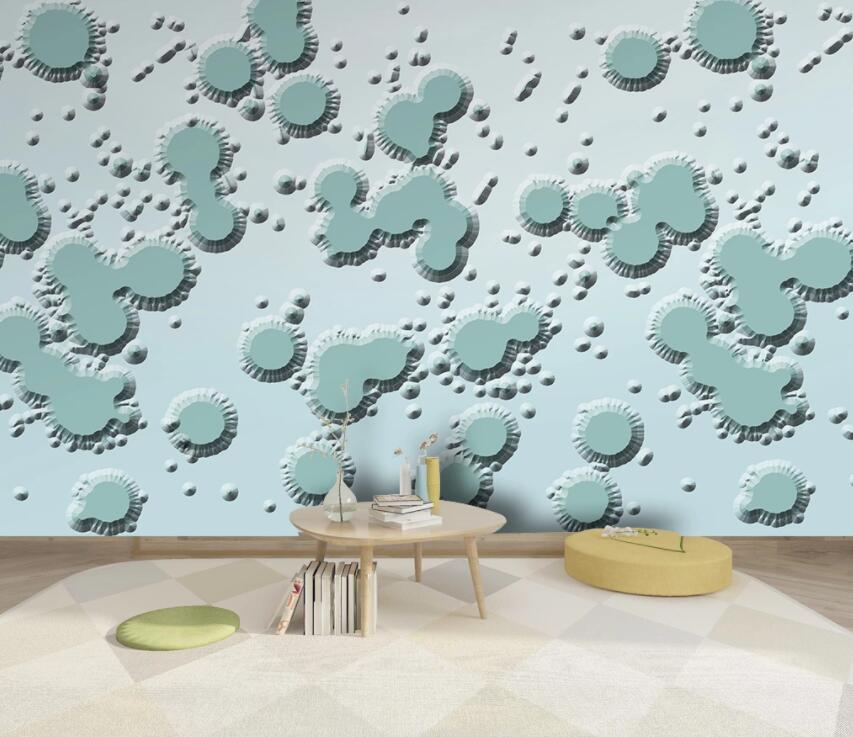 3D Green Circle 2005 Wall Murals Wallpaper AJ Wallpaper 2