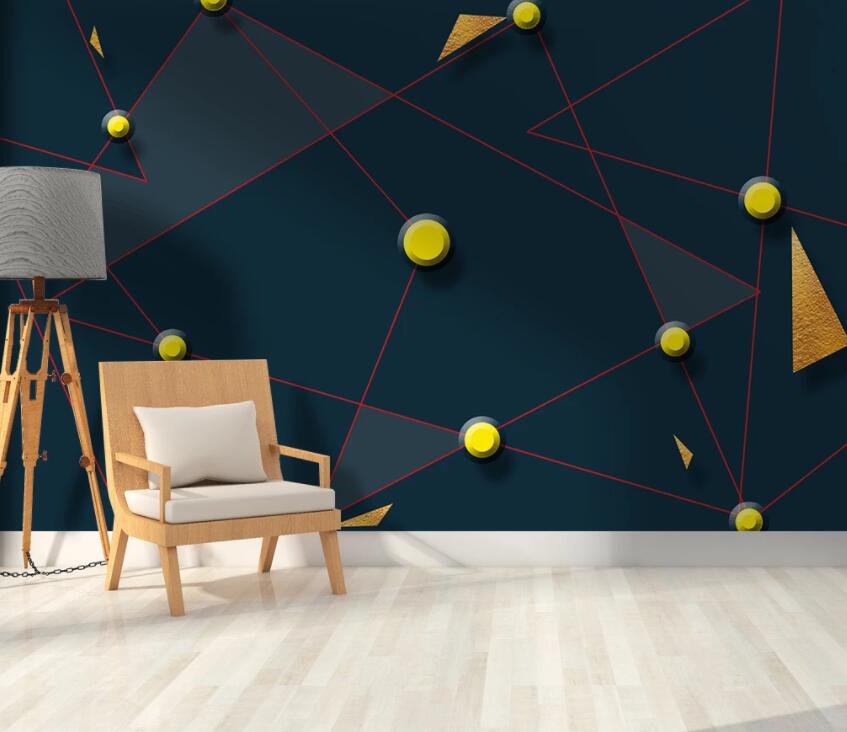3D Geometric Patterns 2055 Wall Murals Wallpaper AJ Wallpaper 2