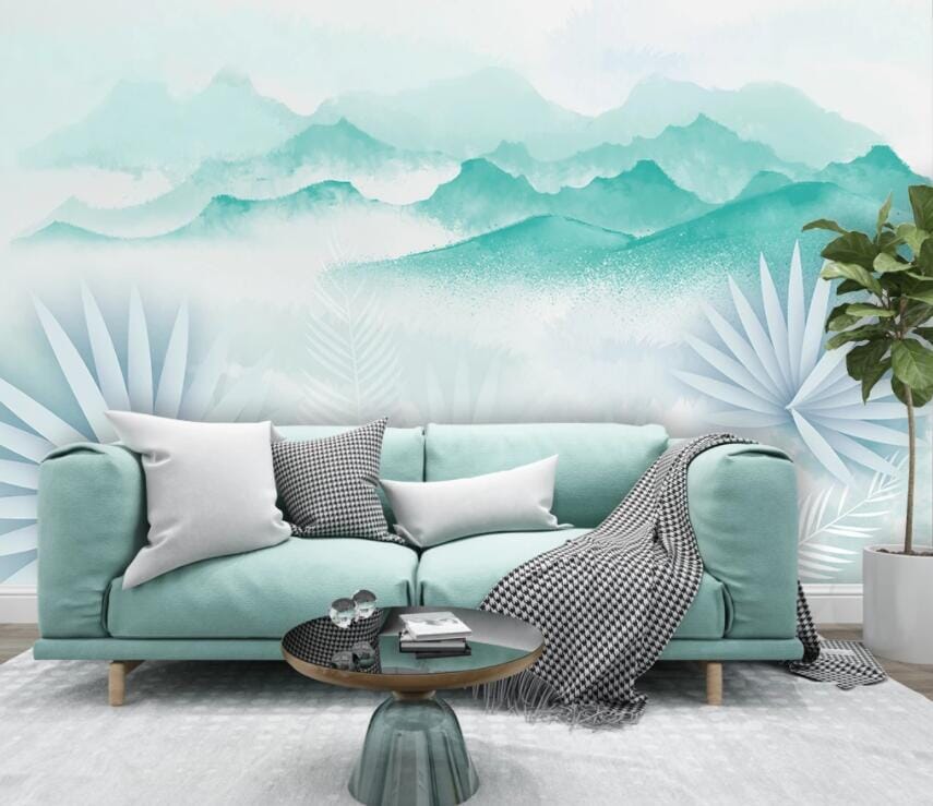3DGreen Valley 2928 Wall Murals Wallpaper AJ Wallpaper 2