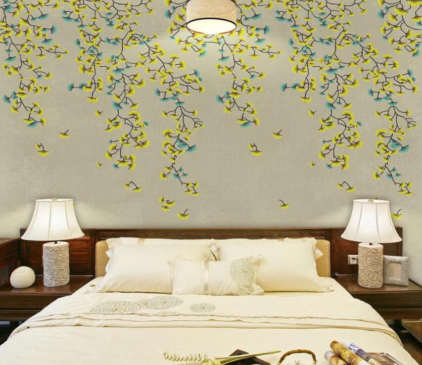 3D Leaves 957 Wall Murals Wallpaper AJ Wallpaper 2