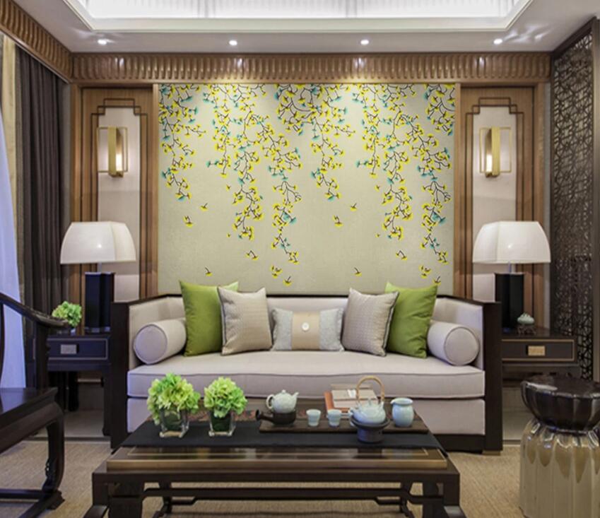 3D Leaves 957 Wall Murals Wallpaper AJ Wallpaper 2