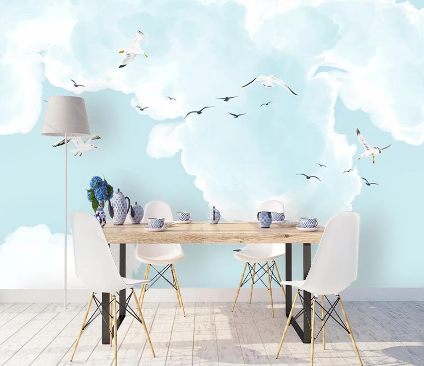 3D Flying Bird 1205 Wall Murals Wallpaper AJ Wallpaper 2