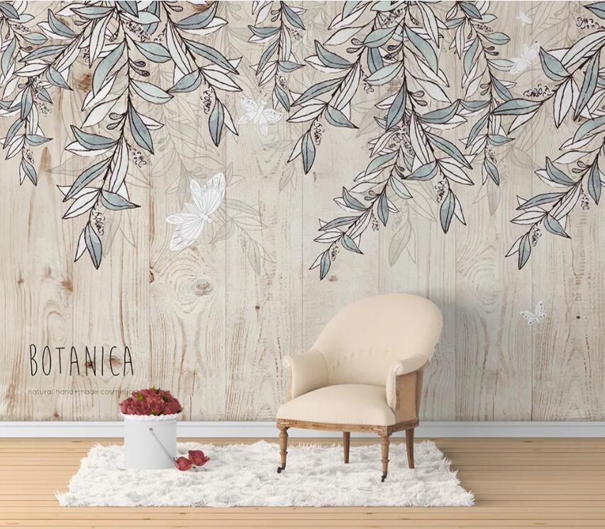 3D Leaves 1166 Wall Murals Wallpaper AJ Wallpaper 2