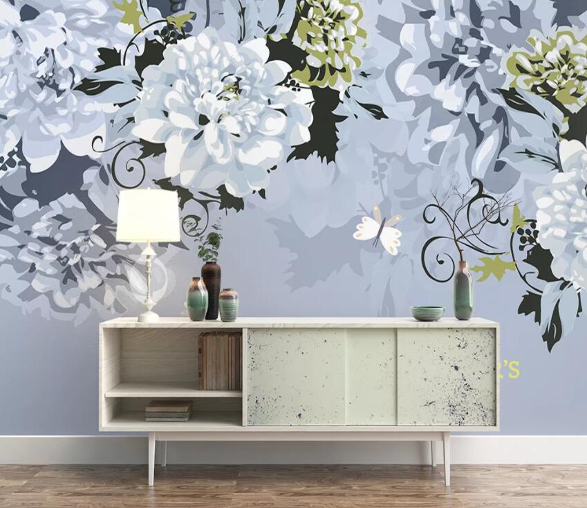 3D Flower 1132 Wall Murals Wallpaper AJ Wallpaper 2