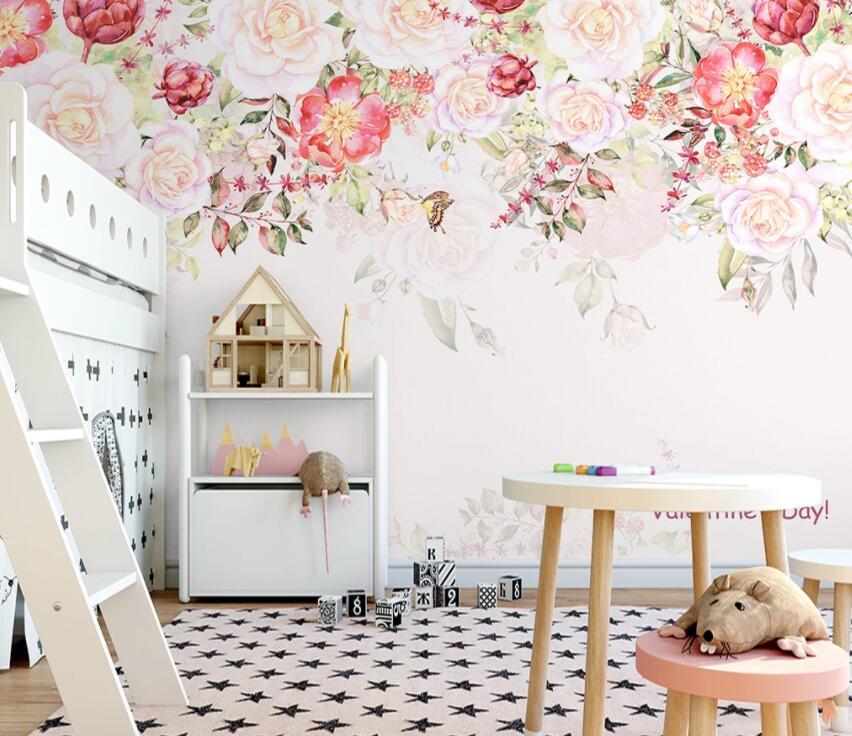 3D Beautiful Flowers 2168 Wall Murals Wallpaper AJ Wallpaper 2