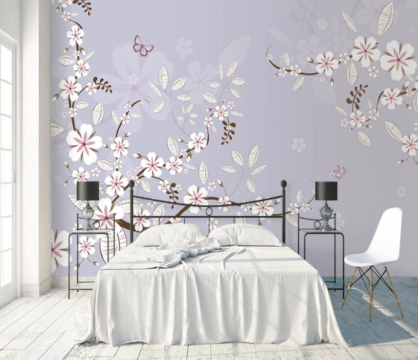 3D Cute Flowers 856 Wall Murals Wallpaper AJ Wallpaper 2