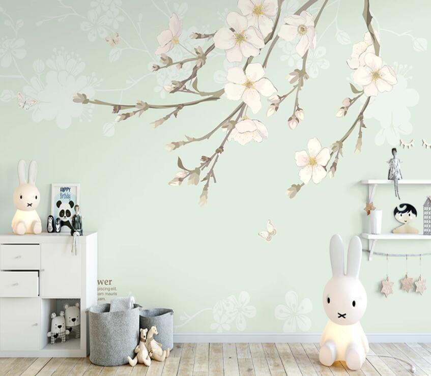 3D Cute Flowers 855 Wall Murals Wallpaper AJ Wallpaper 2