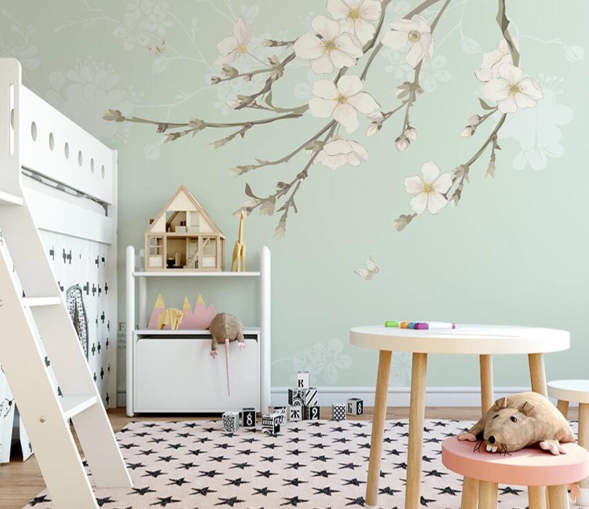 3D Cute Flowers 855 Wall Murals Wallpaper AJ Wallpaper 2