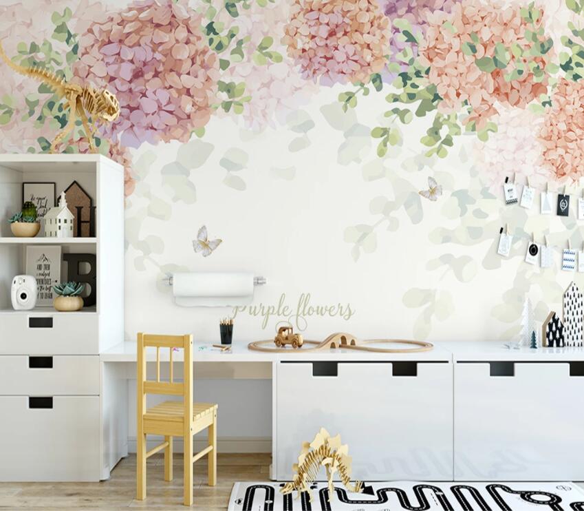 3D Pretty Flowers 828 Wall Murals Wallpaper AJ Wallpaper 2
