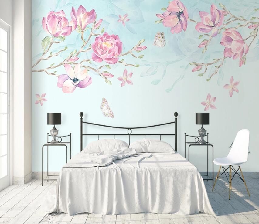 3D Flower 790 Wall Murals Wallpaper AJ Wallpaper 2