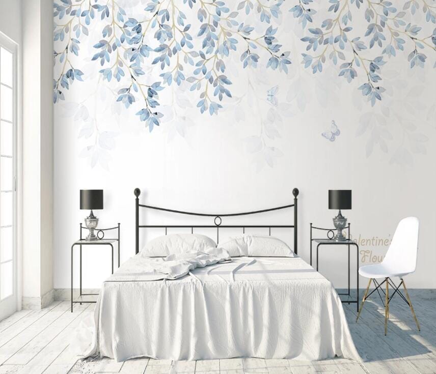 3D Green Leaf 2180 Wall Murals Wallpaper AJ Wallpaper 2