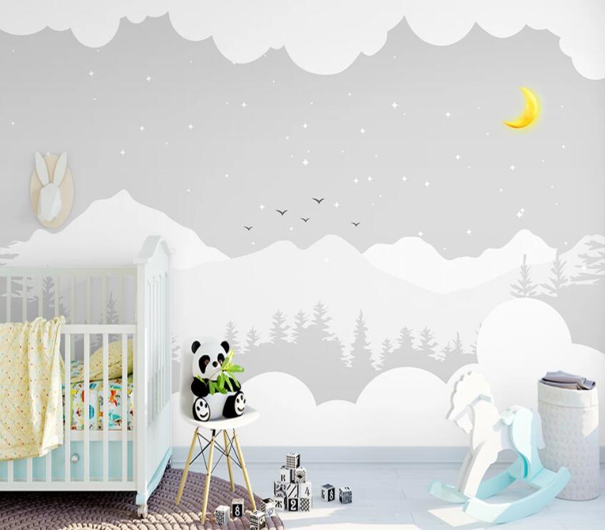 3D Misty Valley 752 Wall Murals Wallpaper AJ Wallpaper 2