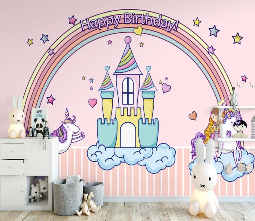 3D House Cake 2143 Wall Murals Wallpaper AJ Wallpaper 2