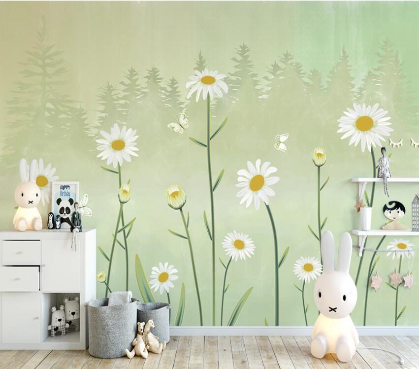 3D Fresh Chrysanthem 675 Wall Murals Wallpaper AJ Wallpaper 2