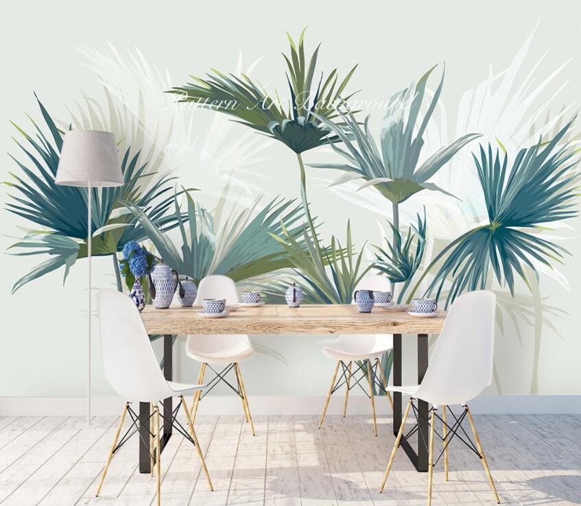 3D Green Plant 639 Wall Murals Wallpaper AJ Wallpaper 2