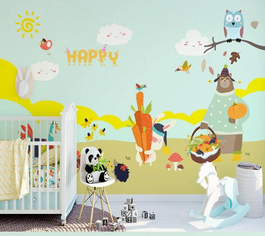 3D Harvest Carrots 1912 Wall Murals Wallpaper AJ Wallpaper 2