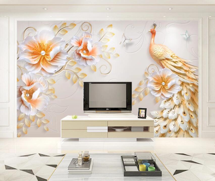 3D Phoenix Bird 297 Wall Murals Wallpaper AJ Wallpaper 2