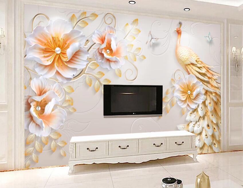 3D Phoenix Bird 297 Wall Murals Wallpaper AJ Wallpaper 2