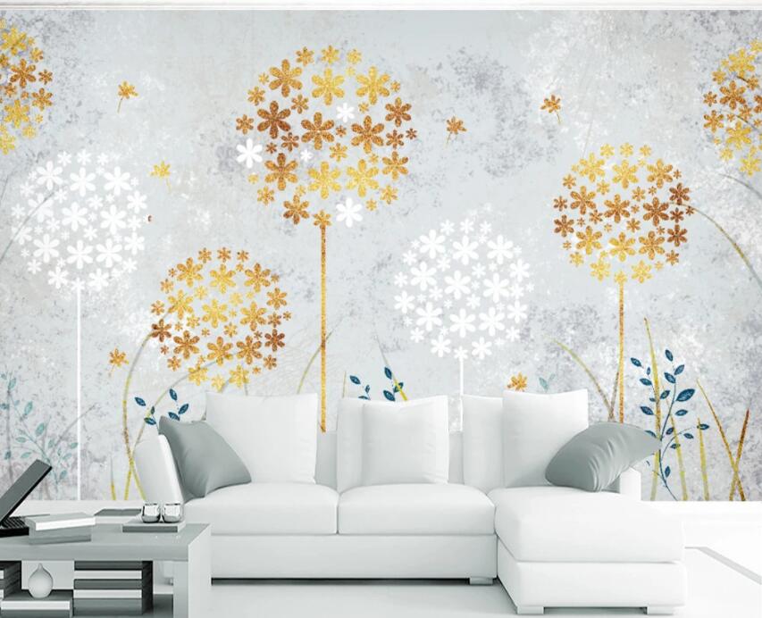 3D Flower 145 Wall Murals Wallpaper AJ Wallpaper 2