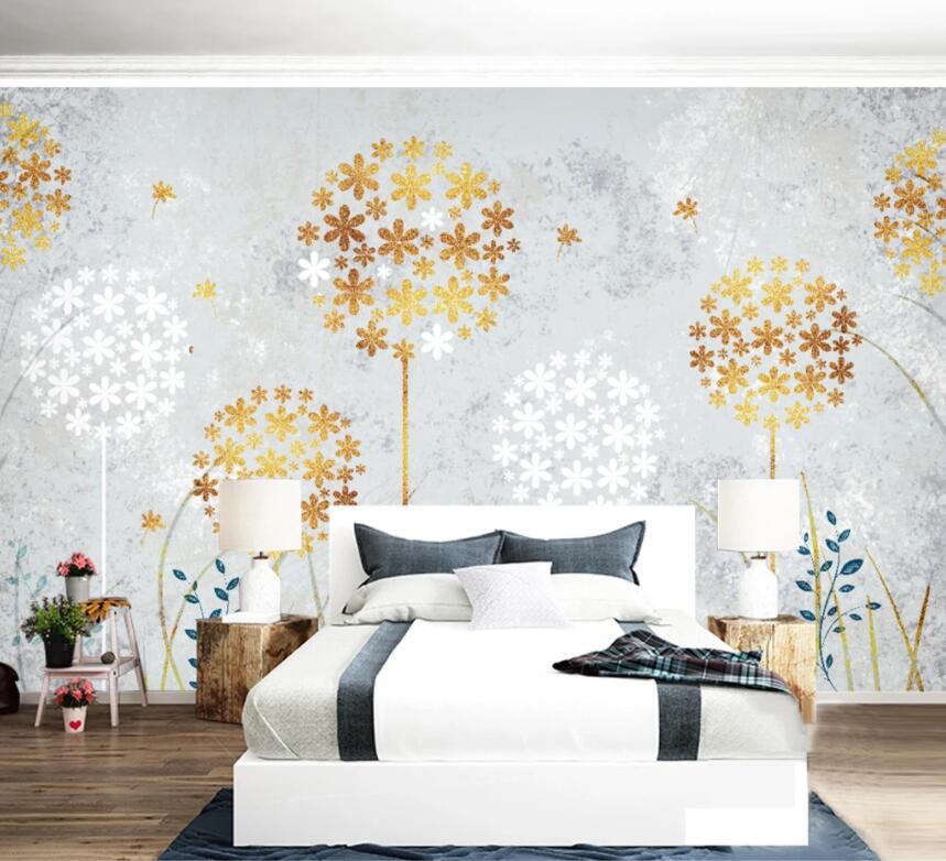 3D Flower 145 Wall Murals Wallpaper AJ Wallpaper 2