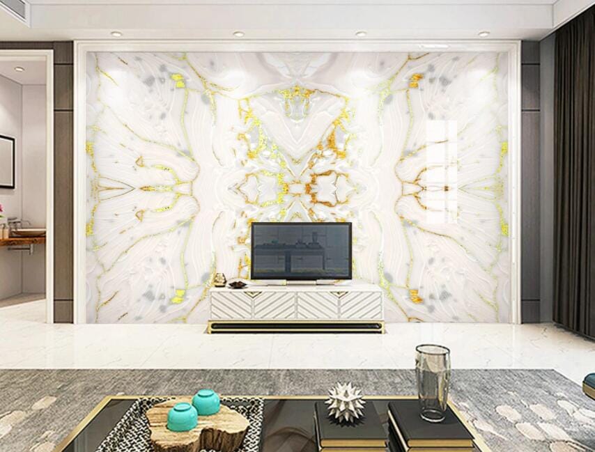 3D Golden Pattern 1543 Wall Murals Wallpaper AJ Wallpaper 2