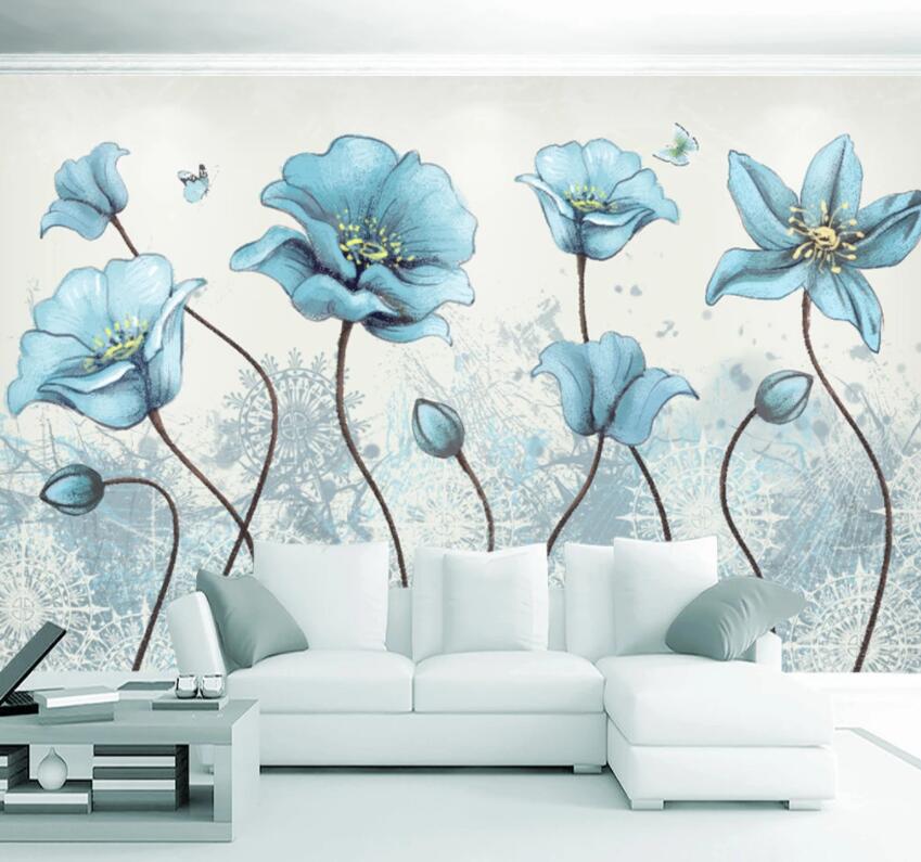 3D Flower 124 Wall Murals Wallpaper AJ Wallpaper 2