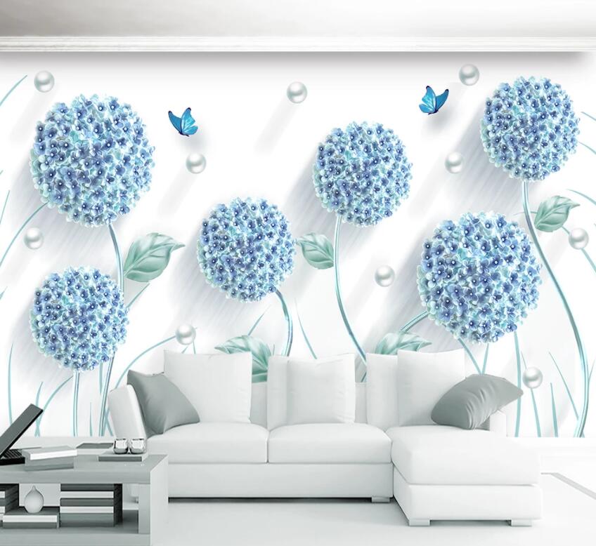 3D Dandelion 1363 Wall Murals Wallpaper AJ Wallpaper 2