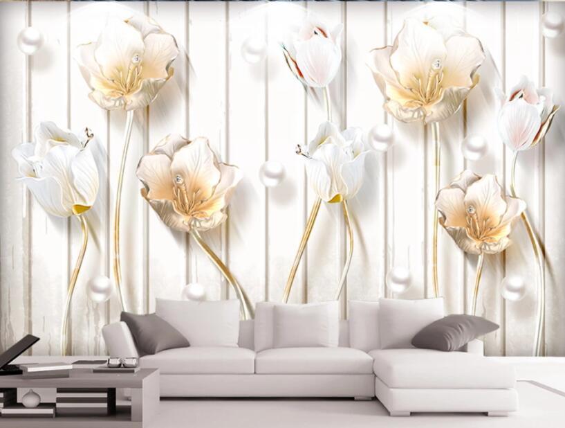 3D Flower 1263 Wall Murals Wallpaper AJ Wallpaper 2
