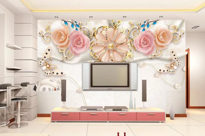 3D Flower 1132 Wall Murals Wallpaper AJ Wallpaper 2