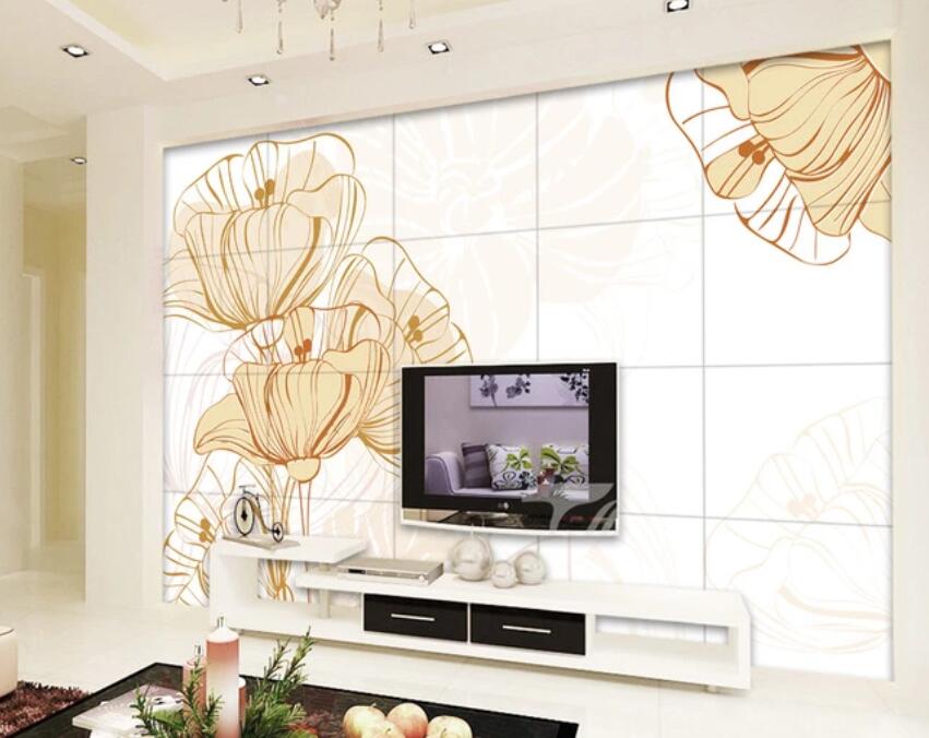 3D Flower 880 Wall Murals Wallpaper AJ Wallpaper 2