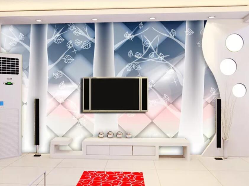 3D Transparent Leaves 884 Wall Murals Wallpaper AJ Wallpaper 2