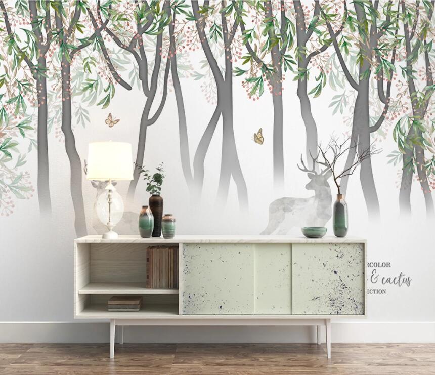 3D Lovely Forest 549 Wall Murals Wallpaper AJ Wallpaper 2