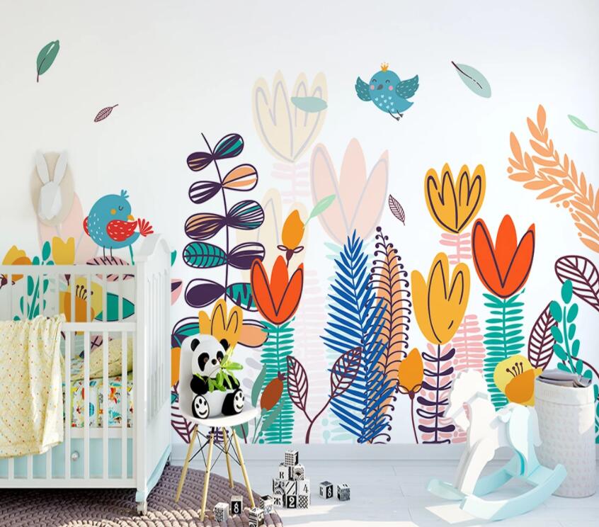 3D Color Graffiti 474 Wall Murals Wallpaper AJ Wallpaper 2