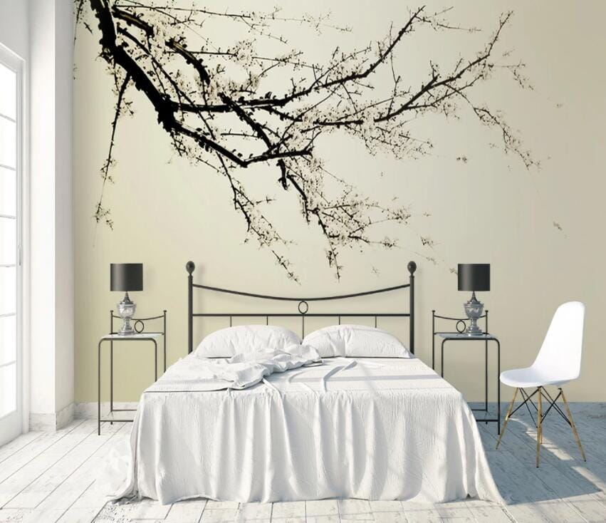 3D Black Branches 1732 Wall Murals Wallpaper AJ Wallpaper 2
