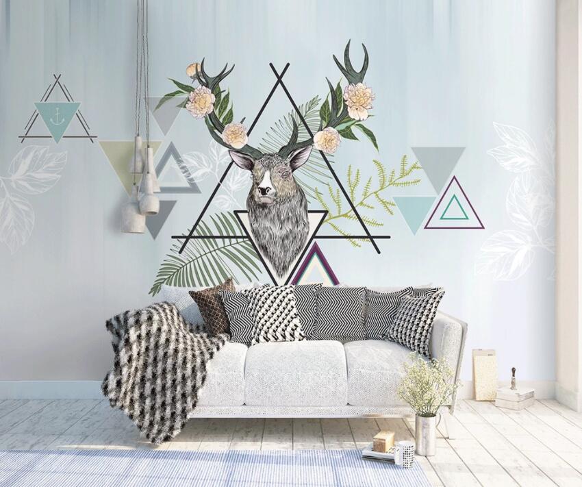 3D Elk 142 Wall Murals Wallpaper AJ Wallpaper 2